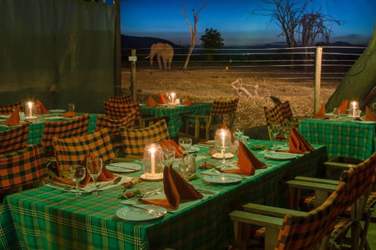 Sentrim Tsavo Safari Camp Restaurant